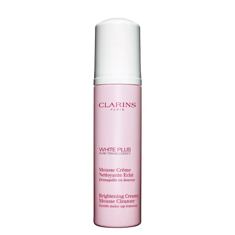 White Plus Mousse Creme Nettoyan Eclat Detergente Viso
