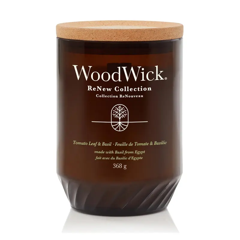 Woodwick ReNew Tomato Leaf & Basil Grande Tomato Leaf & Basil