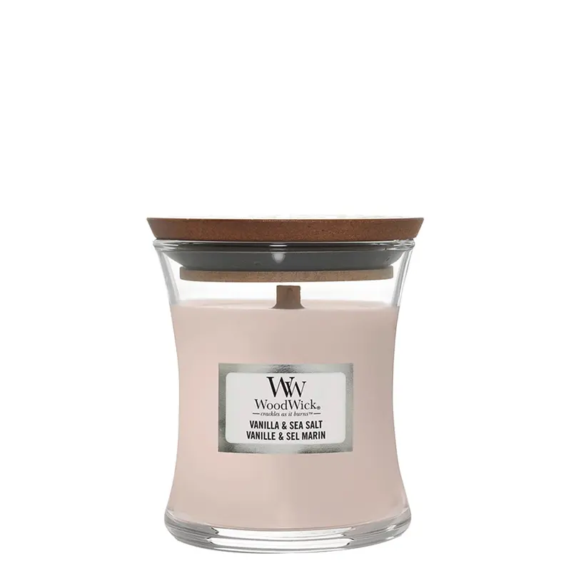 Woodwick Vanilla & Sea Salt Piccola & Sea Salt