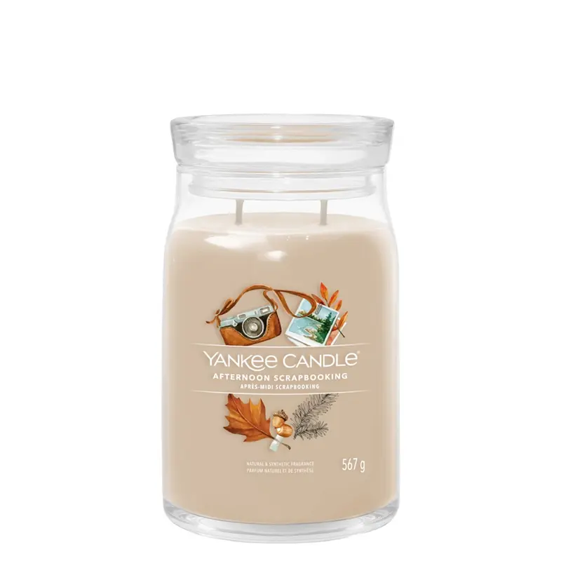 Yankee Candle Afternoon Scrapbooking Grande oon Scrapbooking
