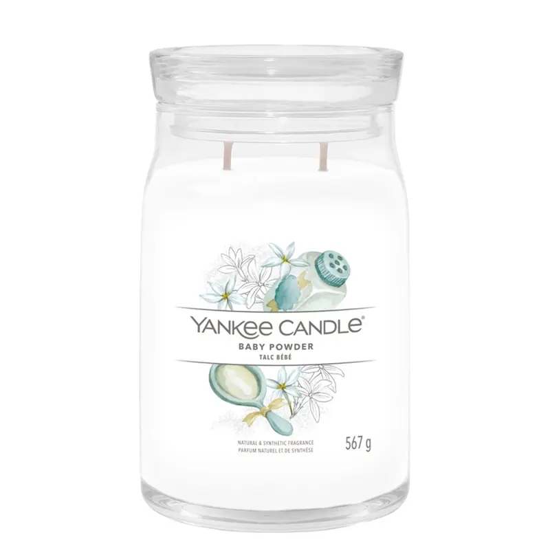 Yankee Candle Baby Powder Signature Grande owder Signature