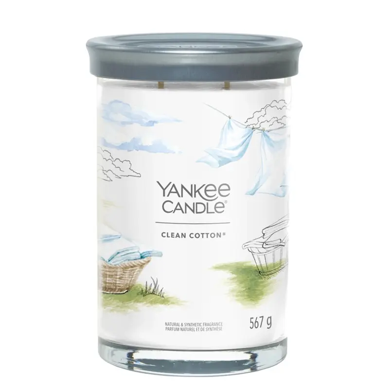 Yankee Candle Clean Cotton Signature Tumbler