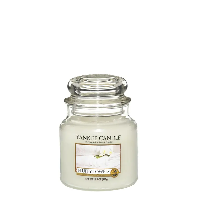 Yankee Candle Fluffy Towels Media y Towels