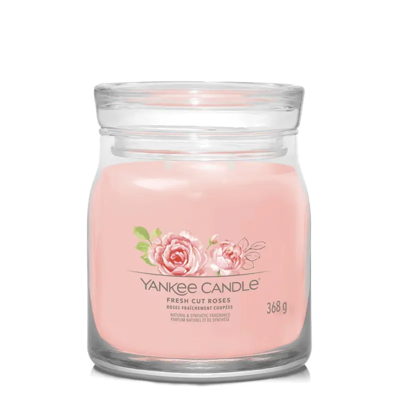 Yankee Candle Fresh Cut Roses Signature Media Cut Roses Signature