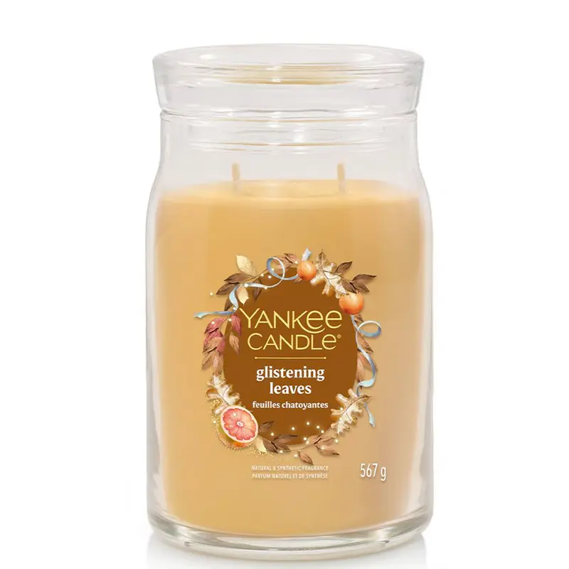 YANKEE CANDLE Glistening Leaves 567 g