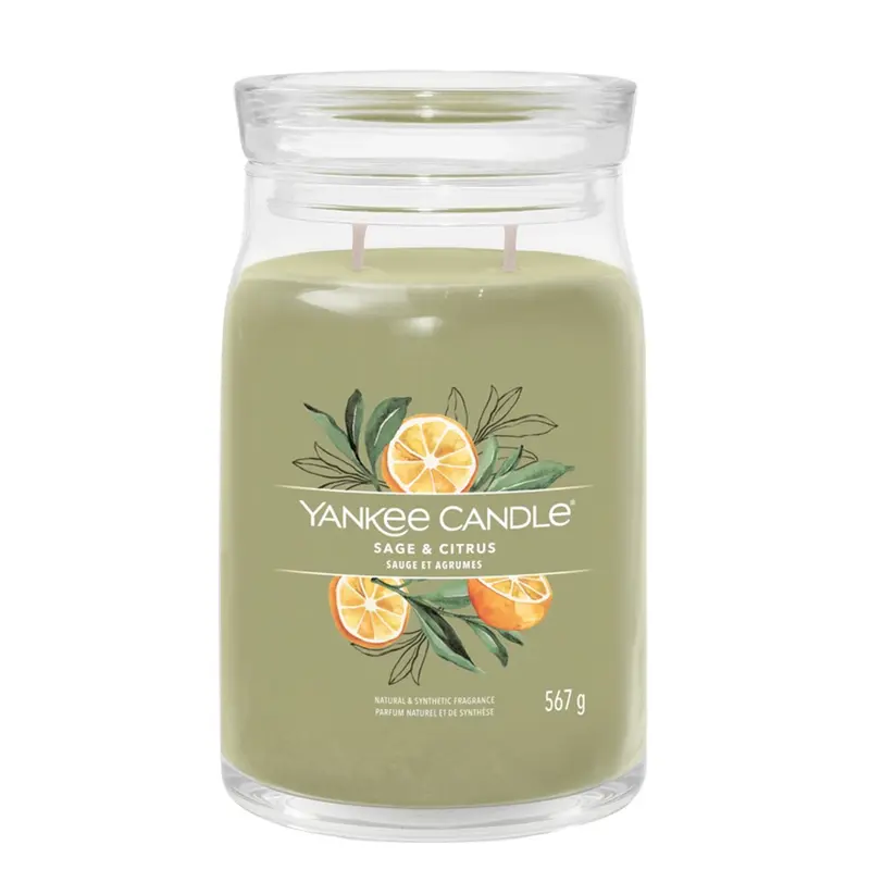 Yankee Candle Sage & Citrus Signature Grande Citrus Signature