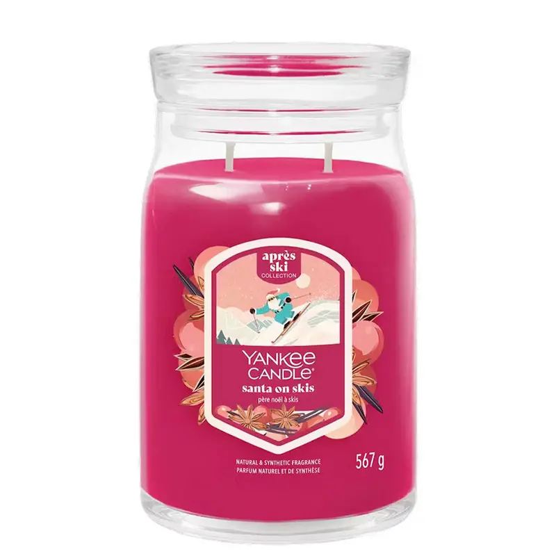YANKEE CANDLE Santa On Skis 122 g