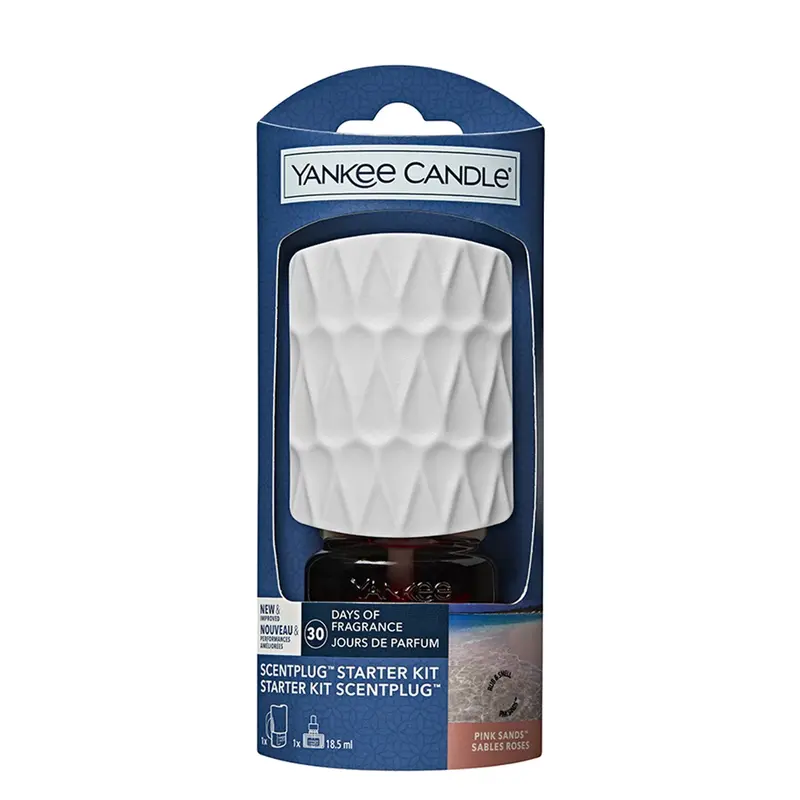 Yankee Candle Scentplug Organic Pattern Starter Kit Pink Sands Pink sands