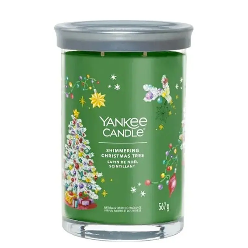 YANKEE CANDLE Shimmering Christmas Tree 567 g