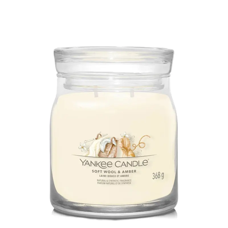 Yankee Candle Soft Wool & Amber Signature Media Wool & Amber Signature