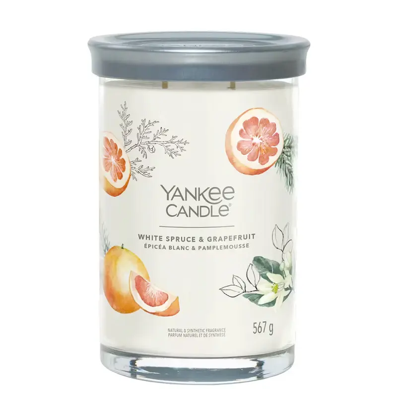 YANKEE CANDLE White Spruce & Grapefruit 567 g